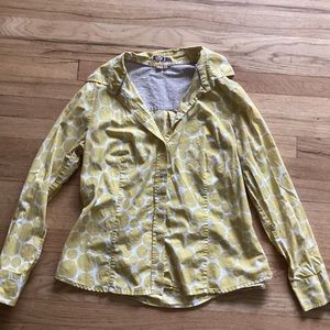 Boden button up blouse
